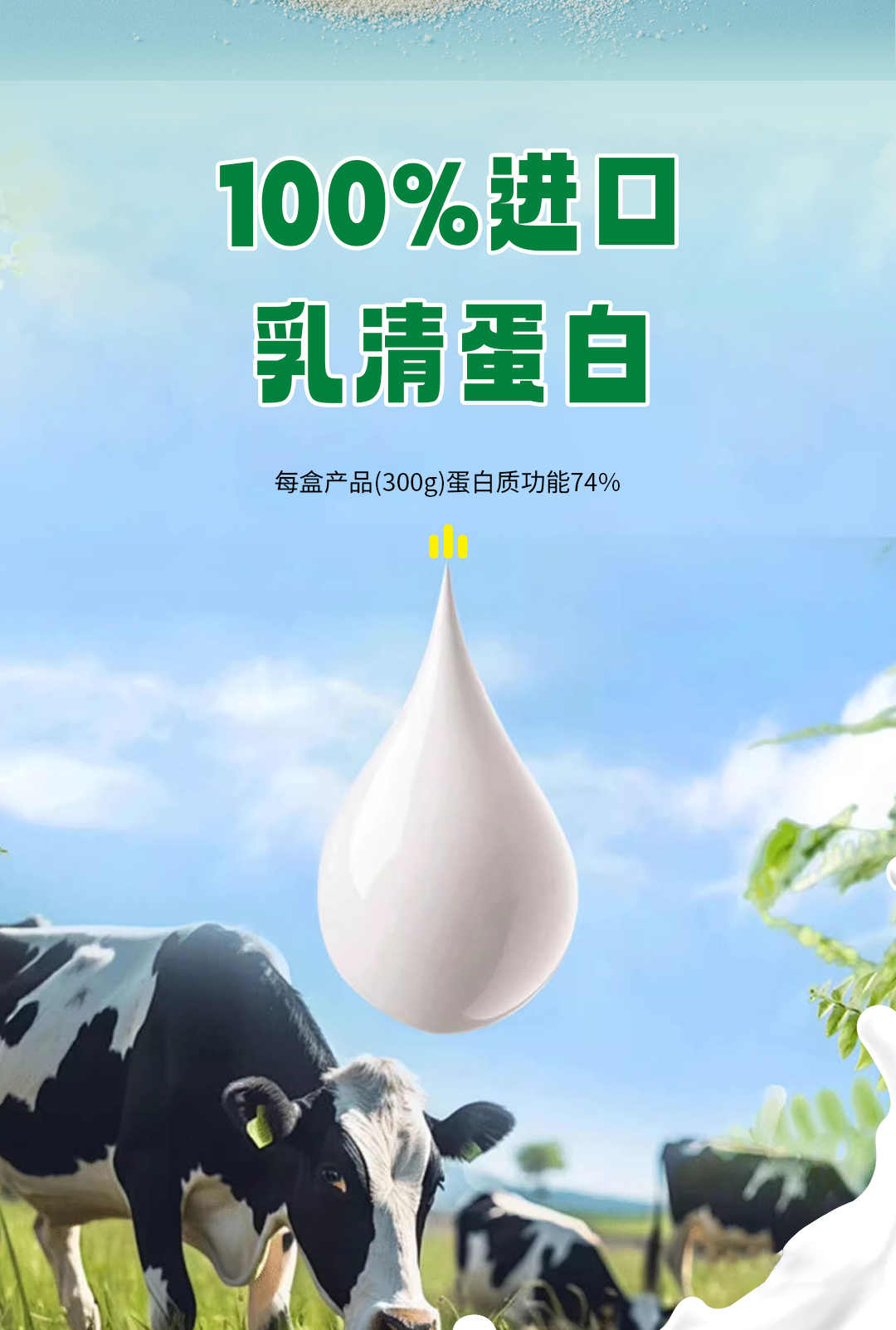 福施福®分离乳清蛋白粉固体饮料